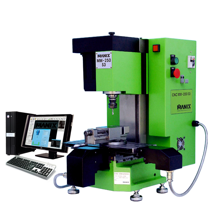 CNC MILLING MACHINE MM-250S3  Made in Korea